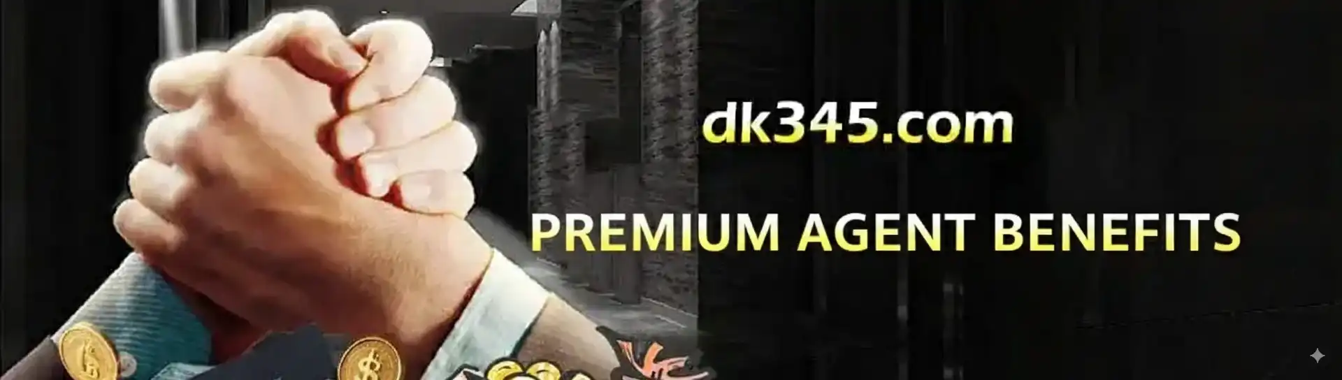 1111bet banner highlighting premium agent program benefits.